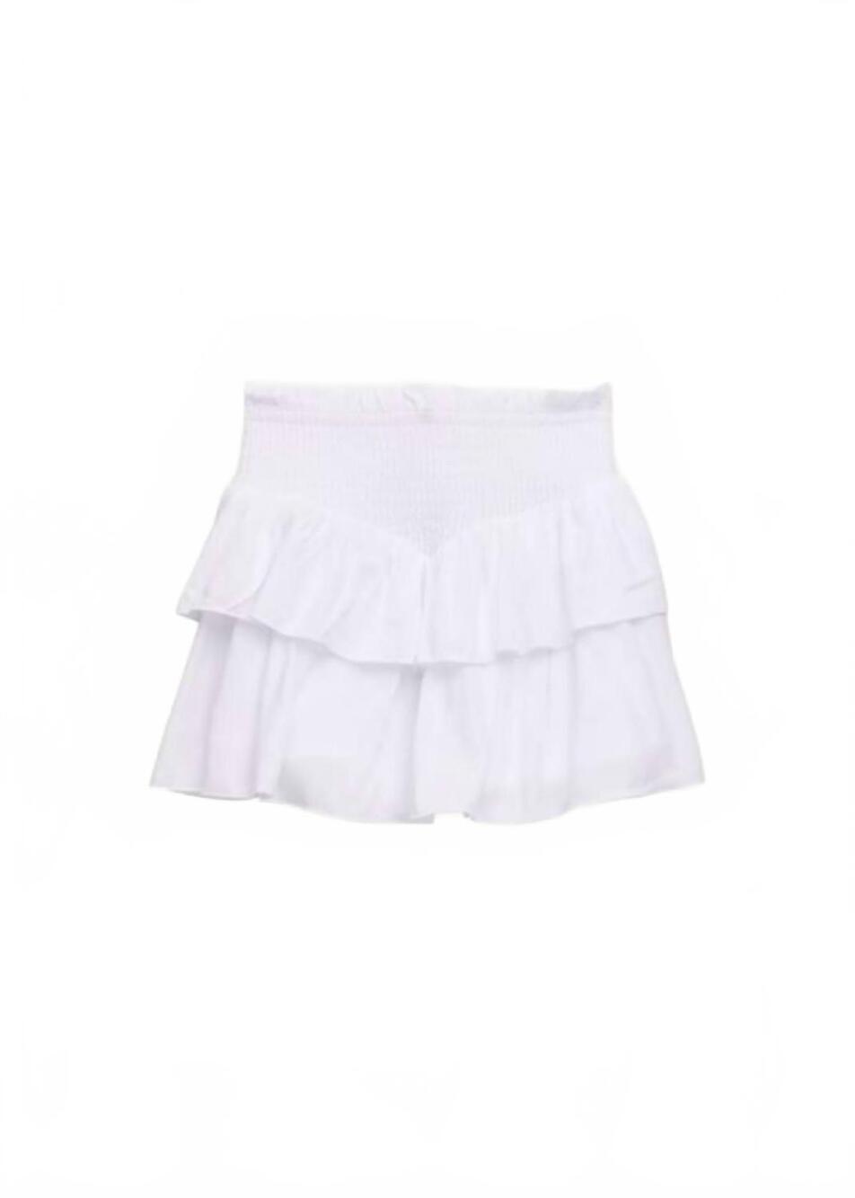 NEW KATIE J NYC girl's brooke skirt in white